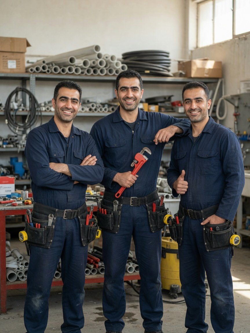 تیم متخصص لولهبازکنی تهرانفن